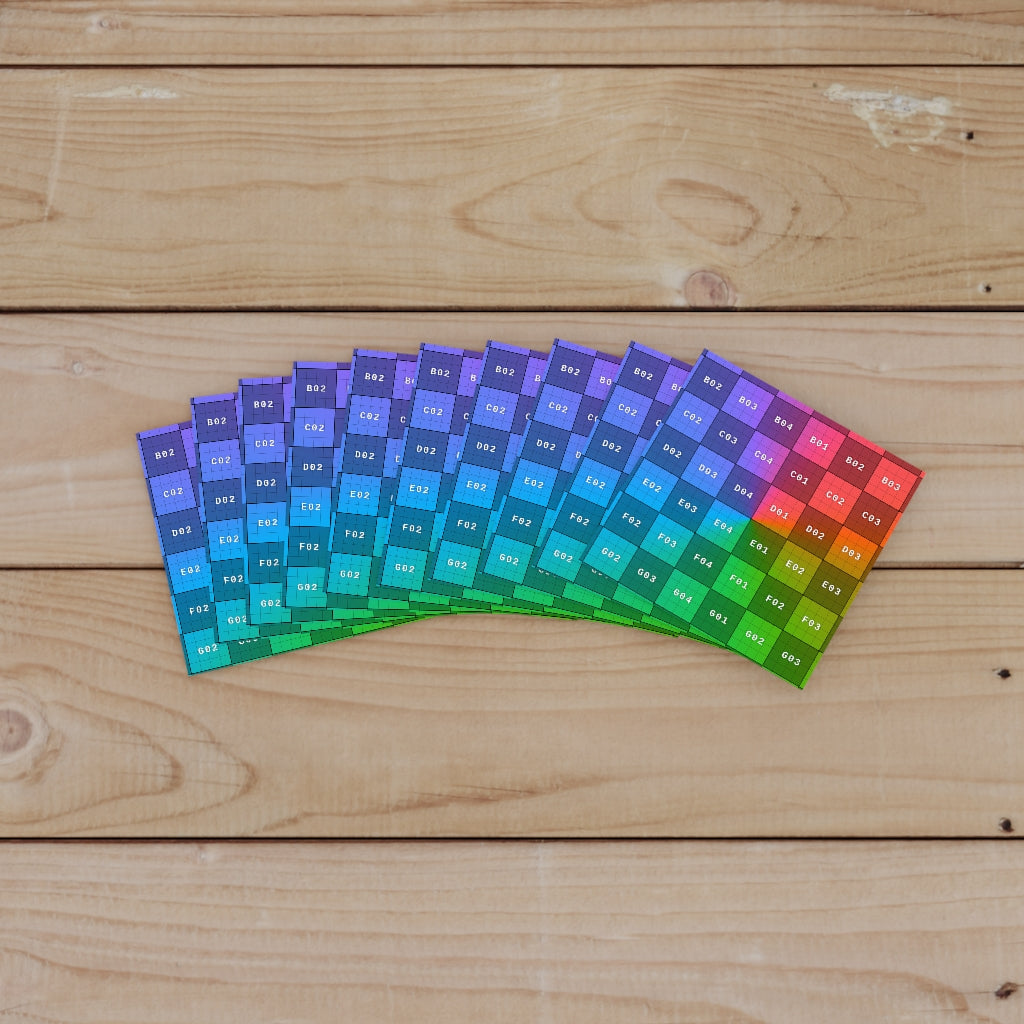 Laminate Stickers, Square