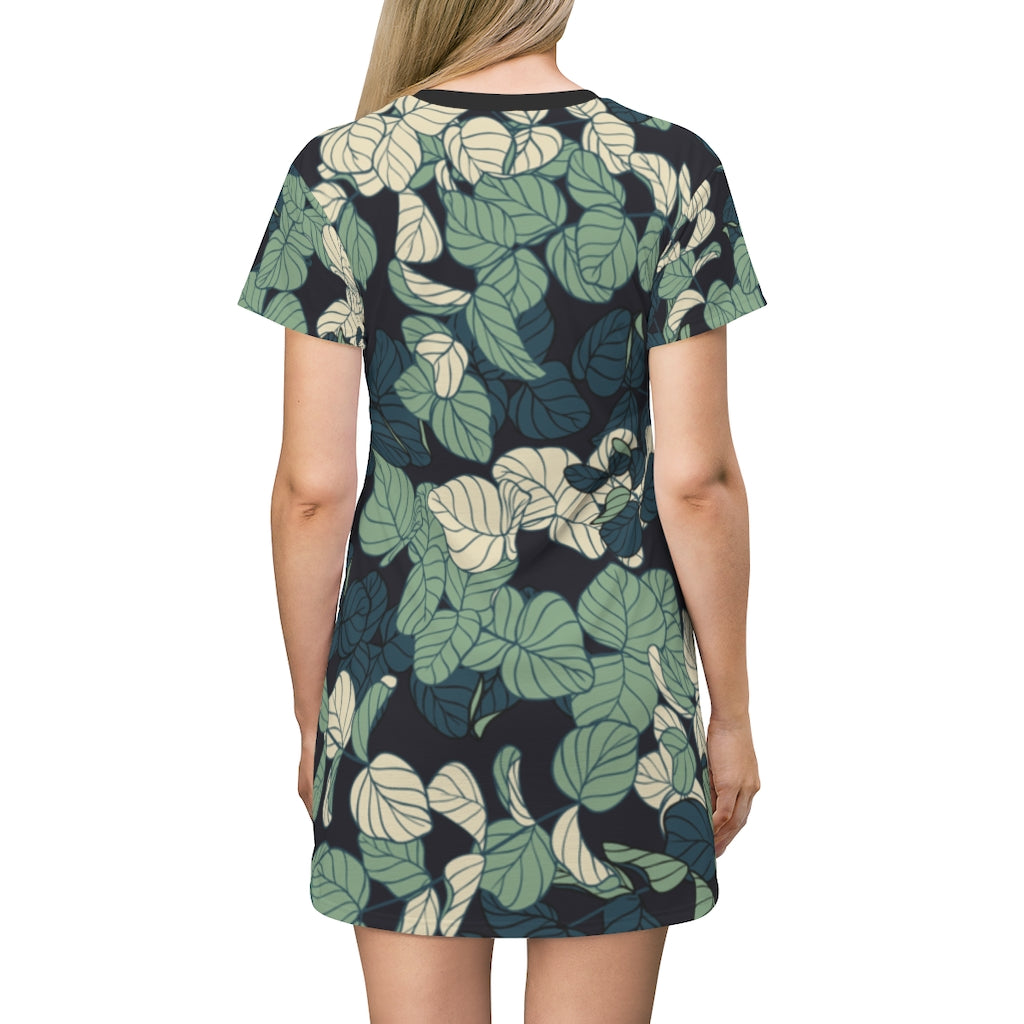 All Over Print T-Shirt Dress
