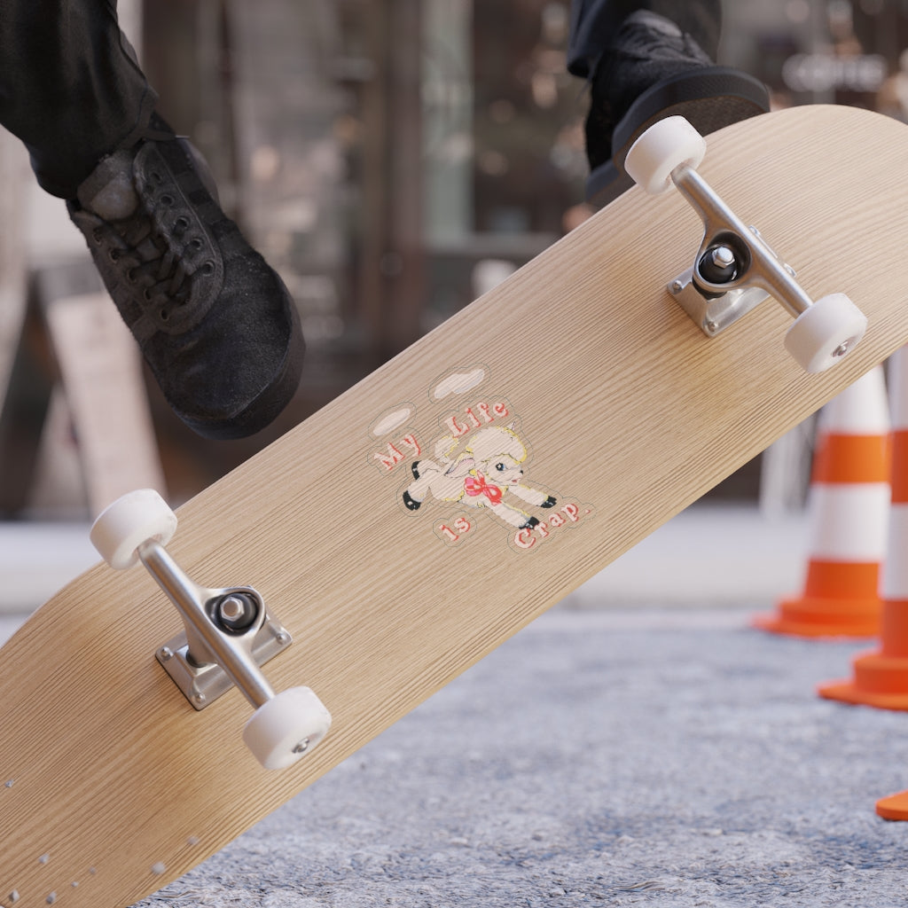 Transparent Outdoor Stickers, Die-Cut