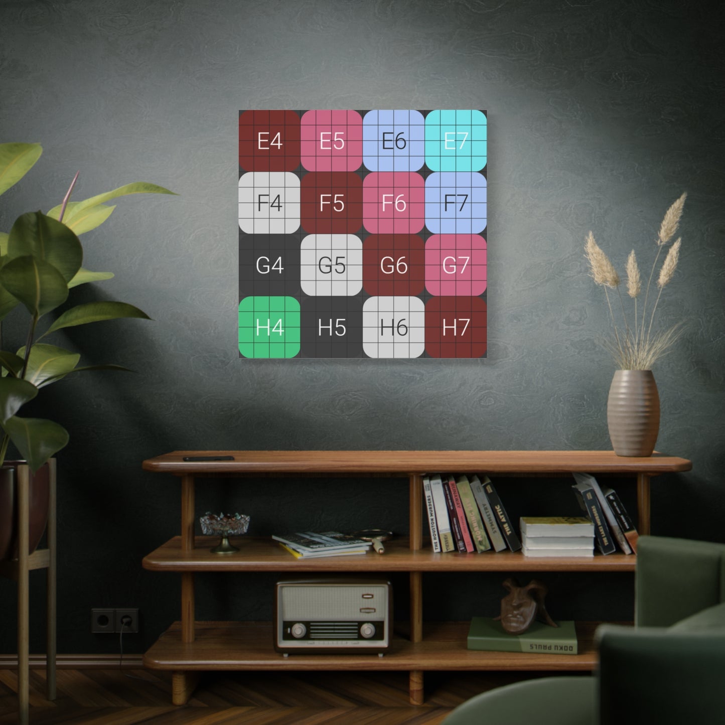 Matte Canvas, Stretched, 1.25"