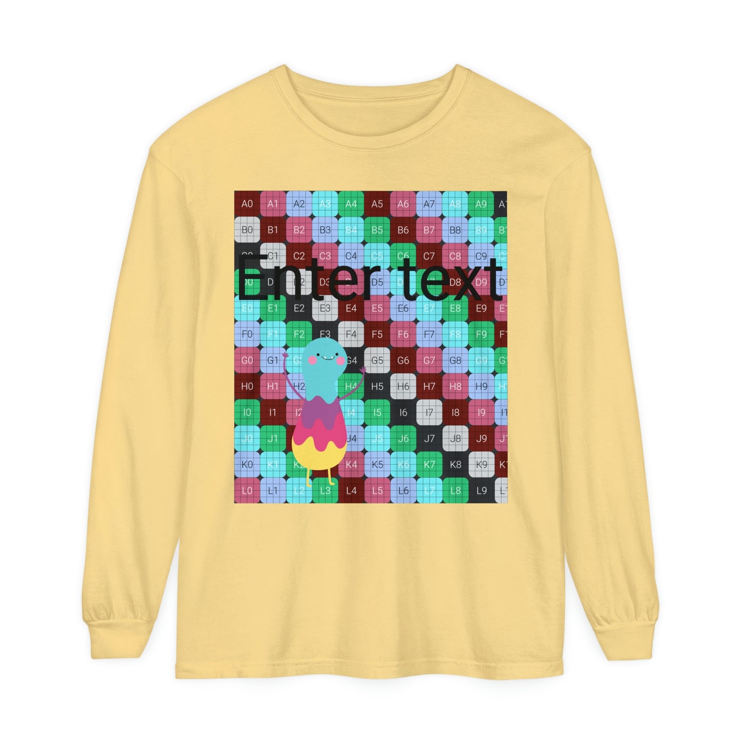 Unisex Garment-dyed Long Sleeve T-Shirt