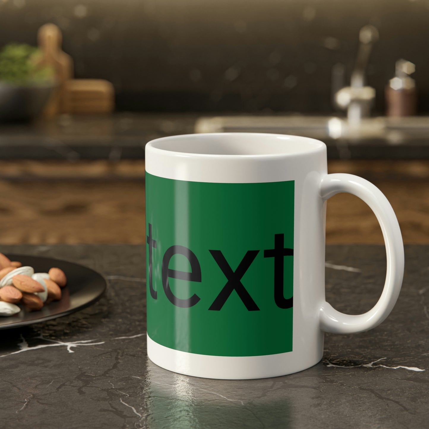 White Ceramic Mug, 11oz