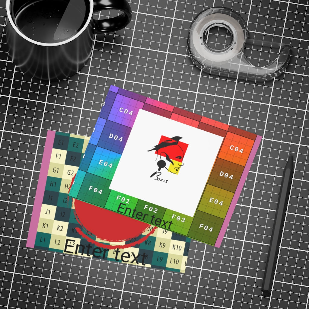 Unfolded Greeting Cards (10, 30, and 50pcs)