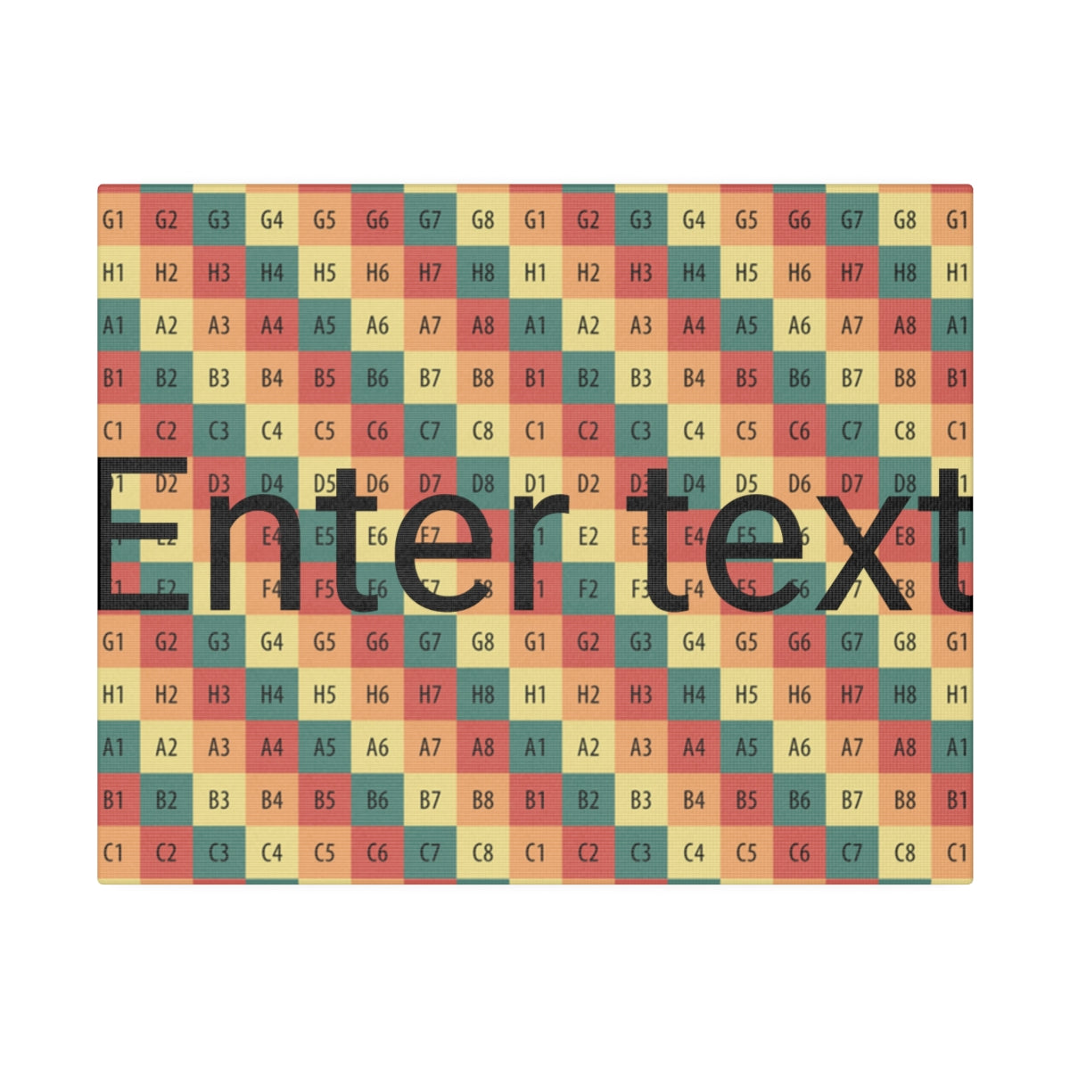 Matte Canvas, Stretched, 0.75"