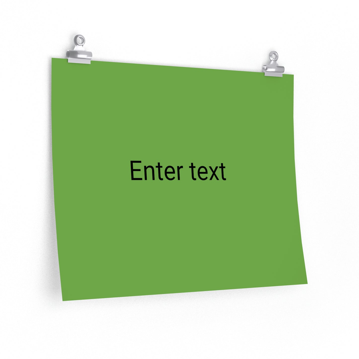 Premium Matte horizontal posters