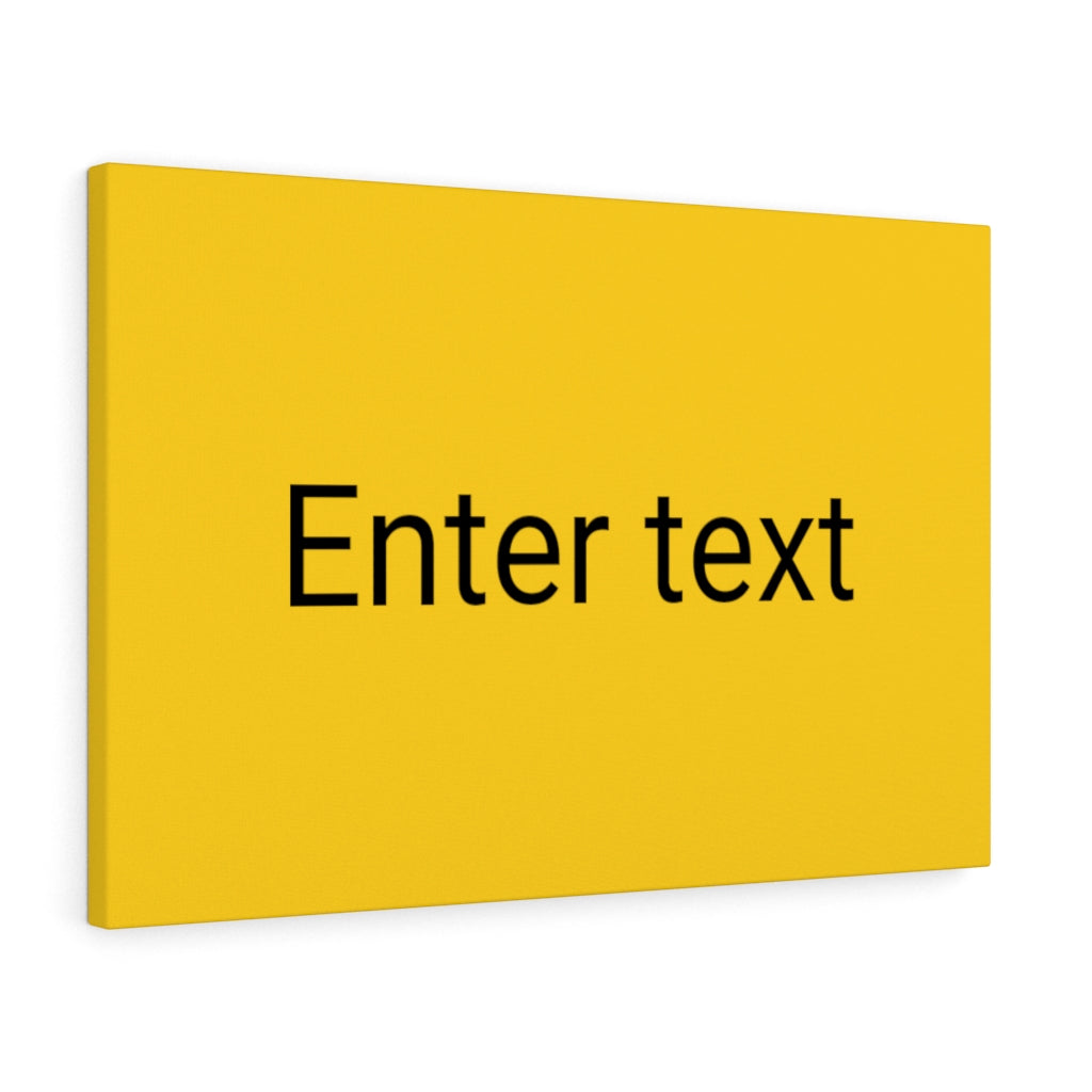 Satin Canvas Stretched