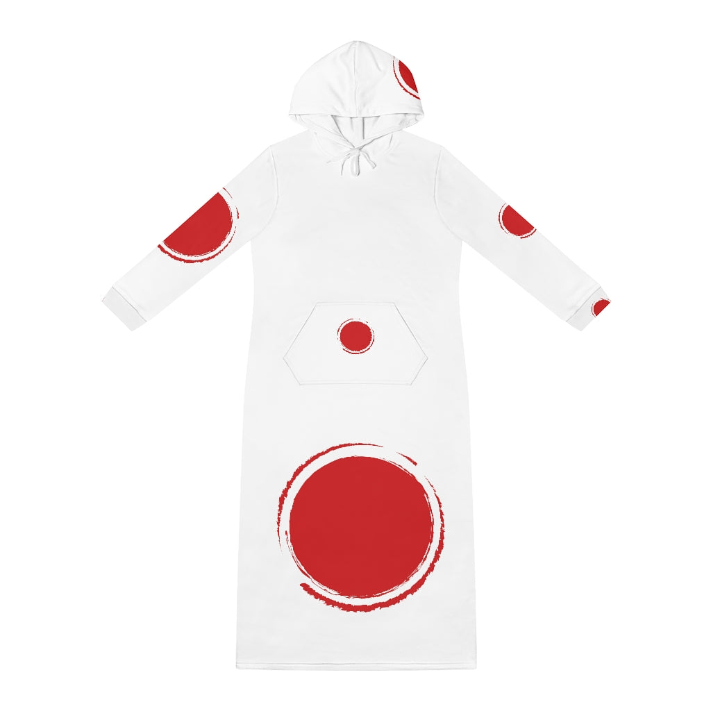 Long Hoodie Dress (AOP)