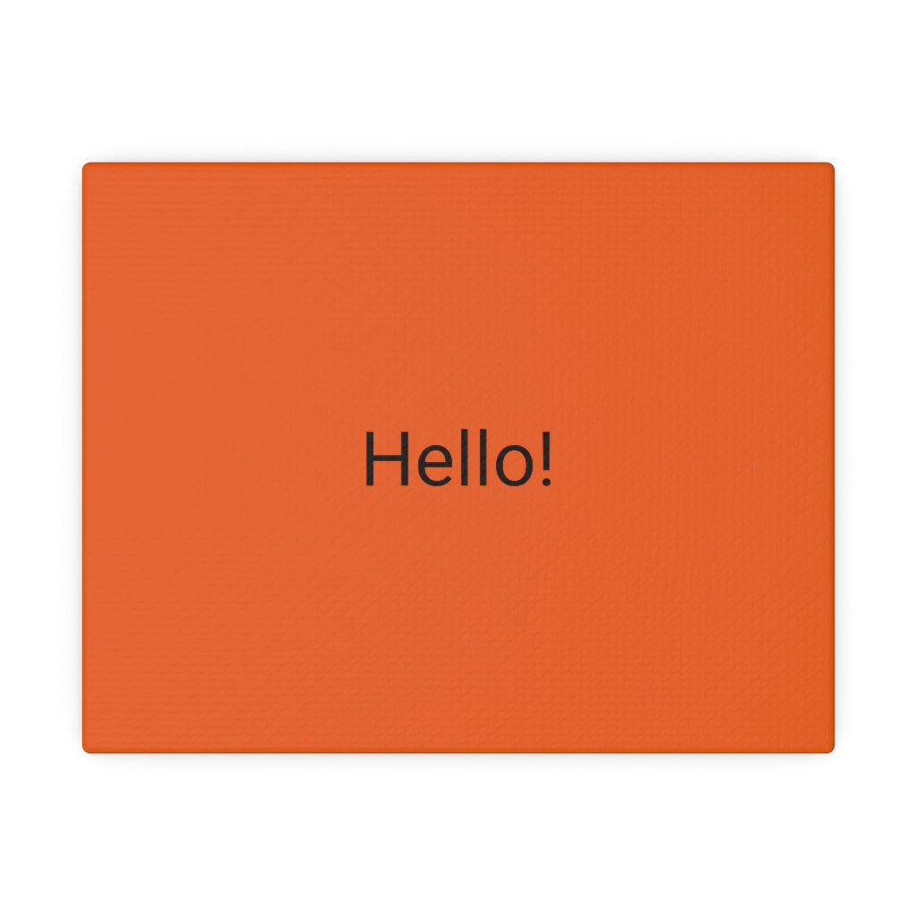 Matte Canvas, Stretched