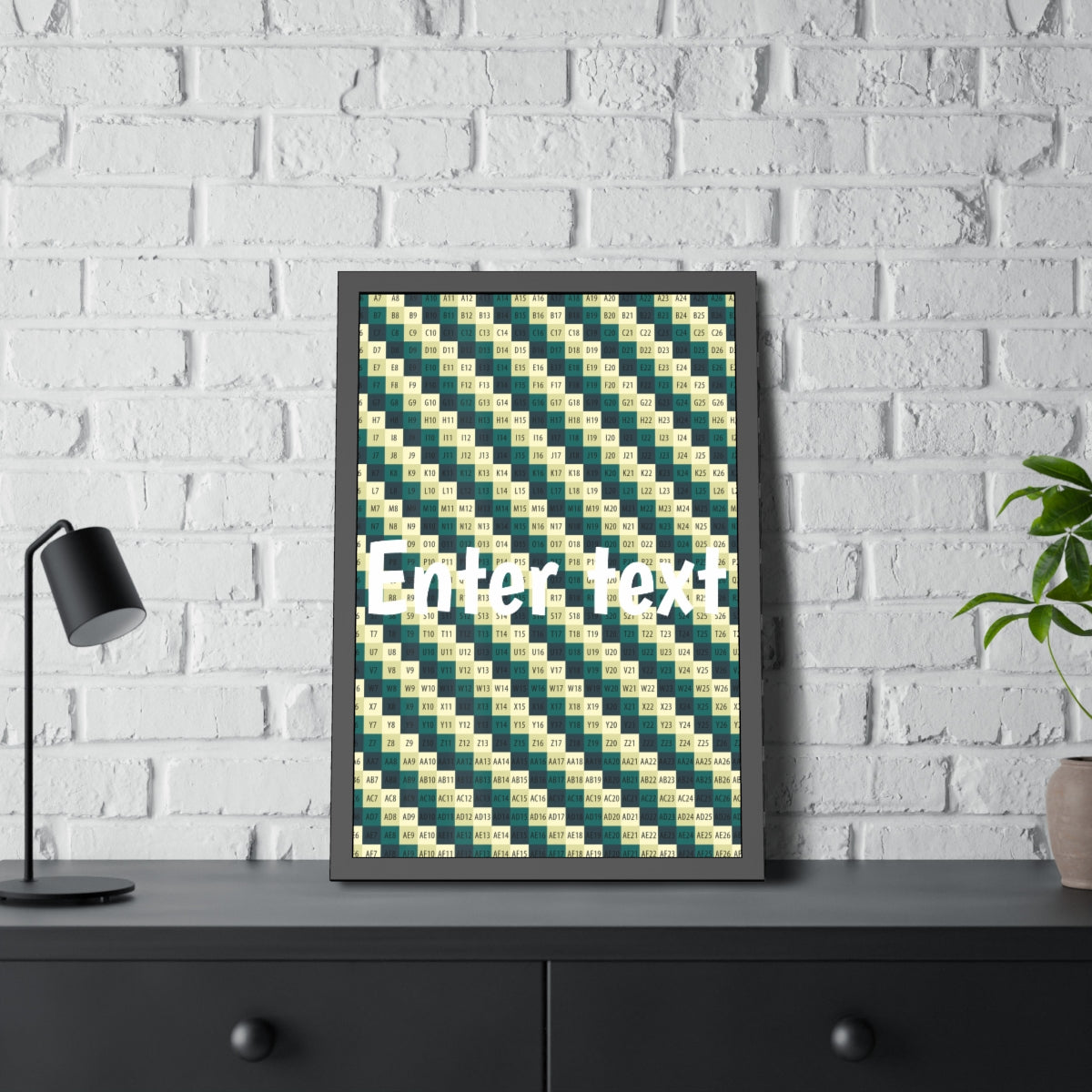 Framed Paper Posters