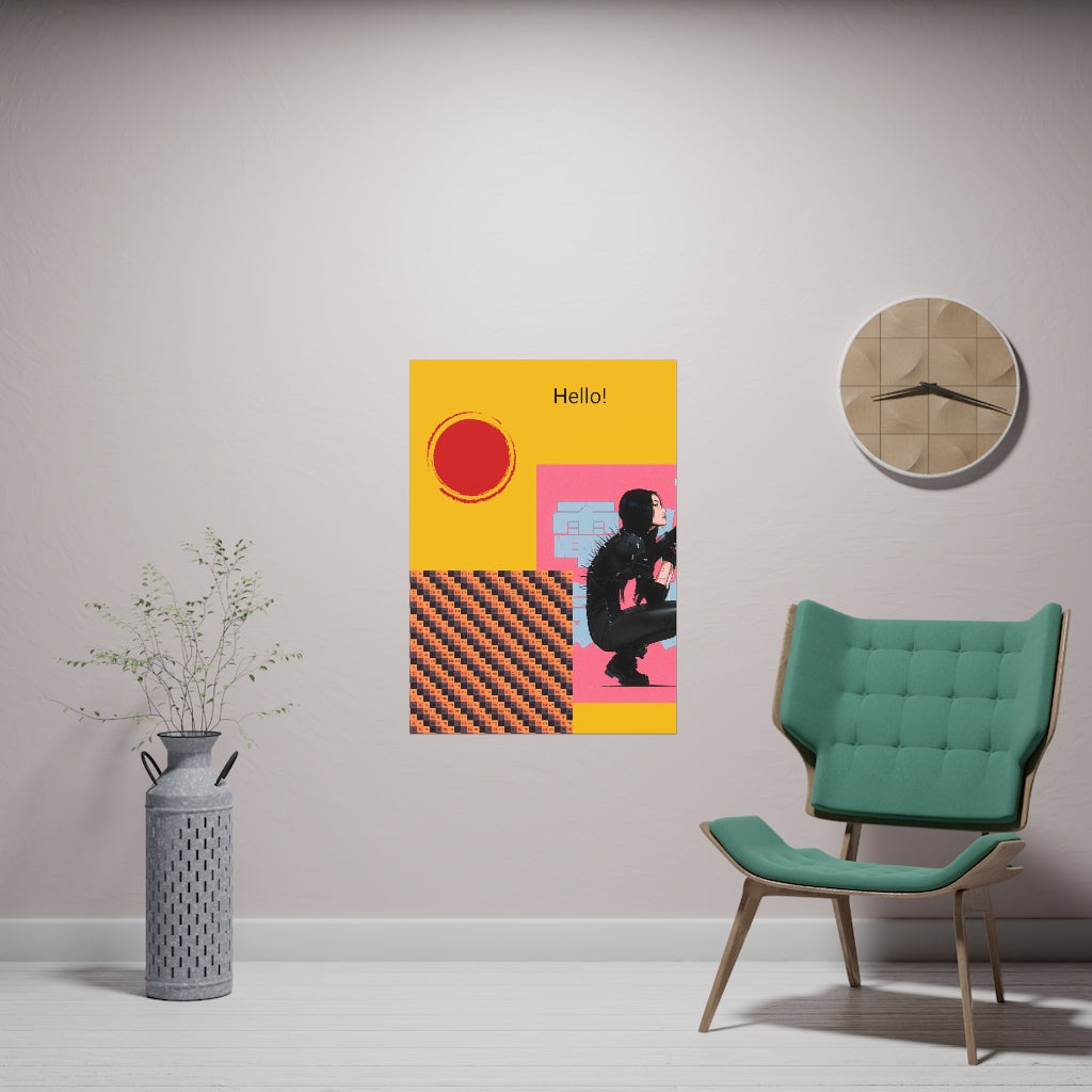 Matte Paper Poster