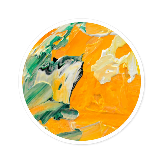 Round Stickers, Indoor/Outdoor