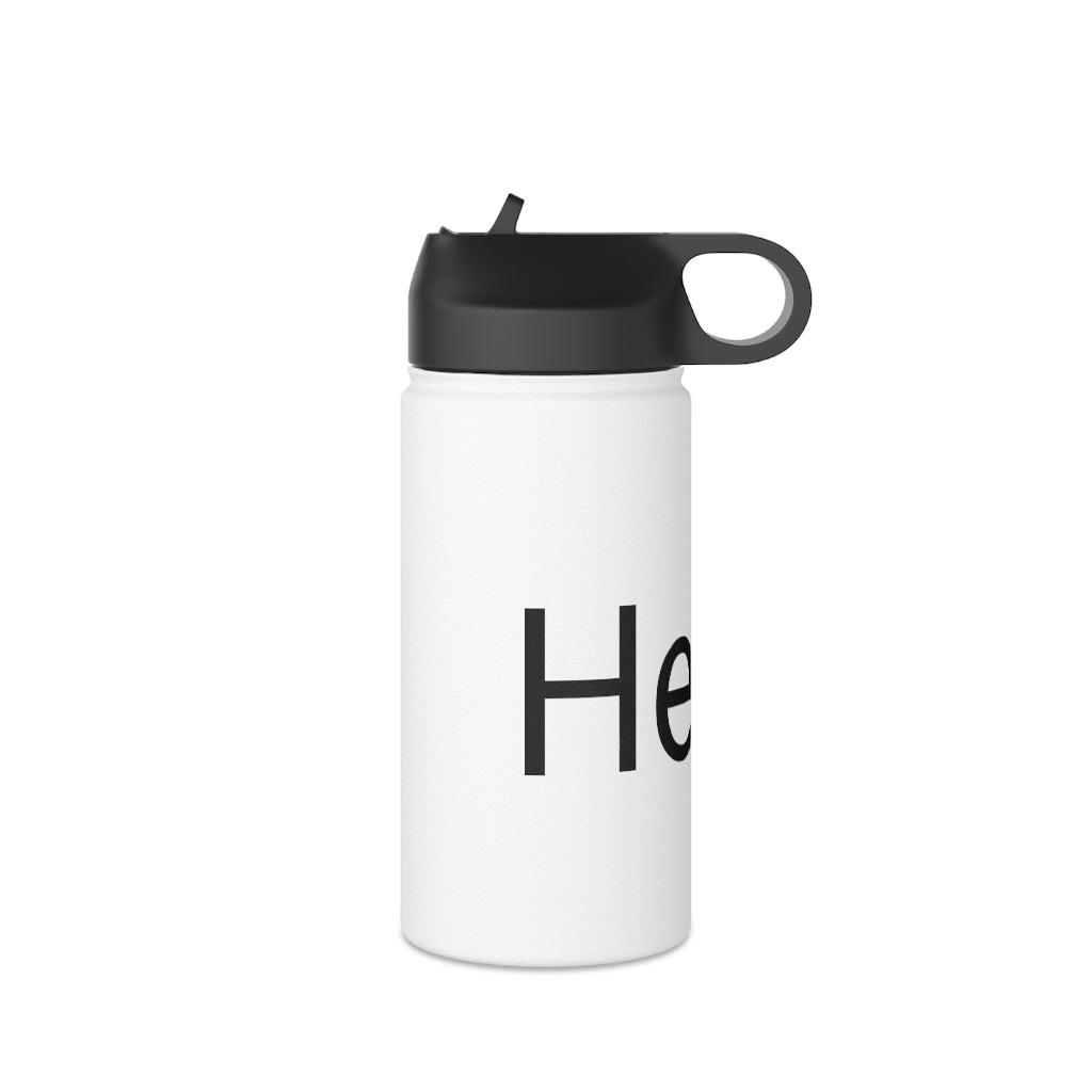 Stainless Steel Water Bottle, Standard Lid