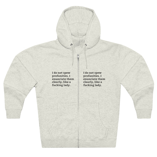 Unisex Premium Full Zip Hoodie