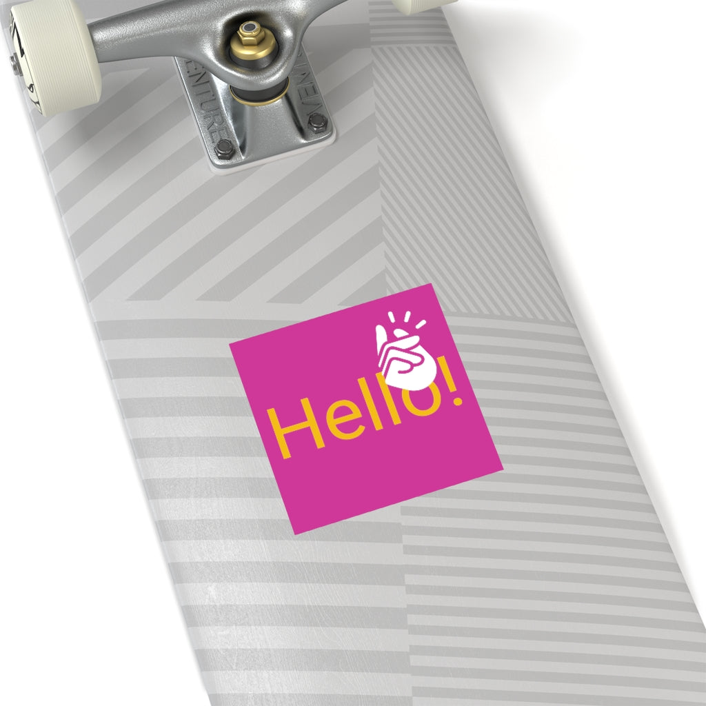 Square Stickers, Indoor/Outdoor