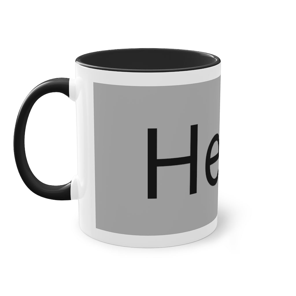 Two-Tone Coffee Mug, 11oz