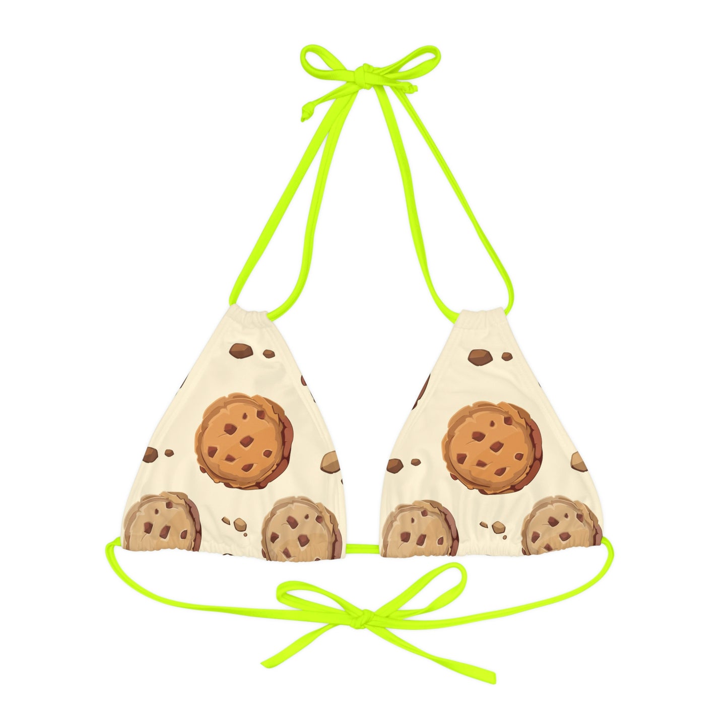 Strappy Triangle Bikini Top