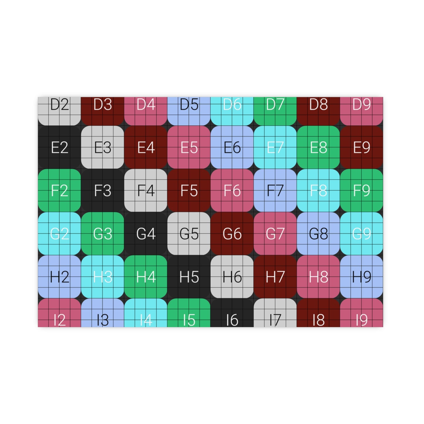 Vertical and Horizontal Matte Posters