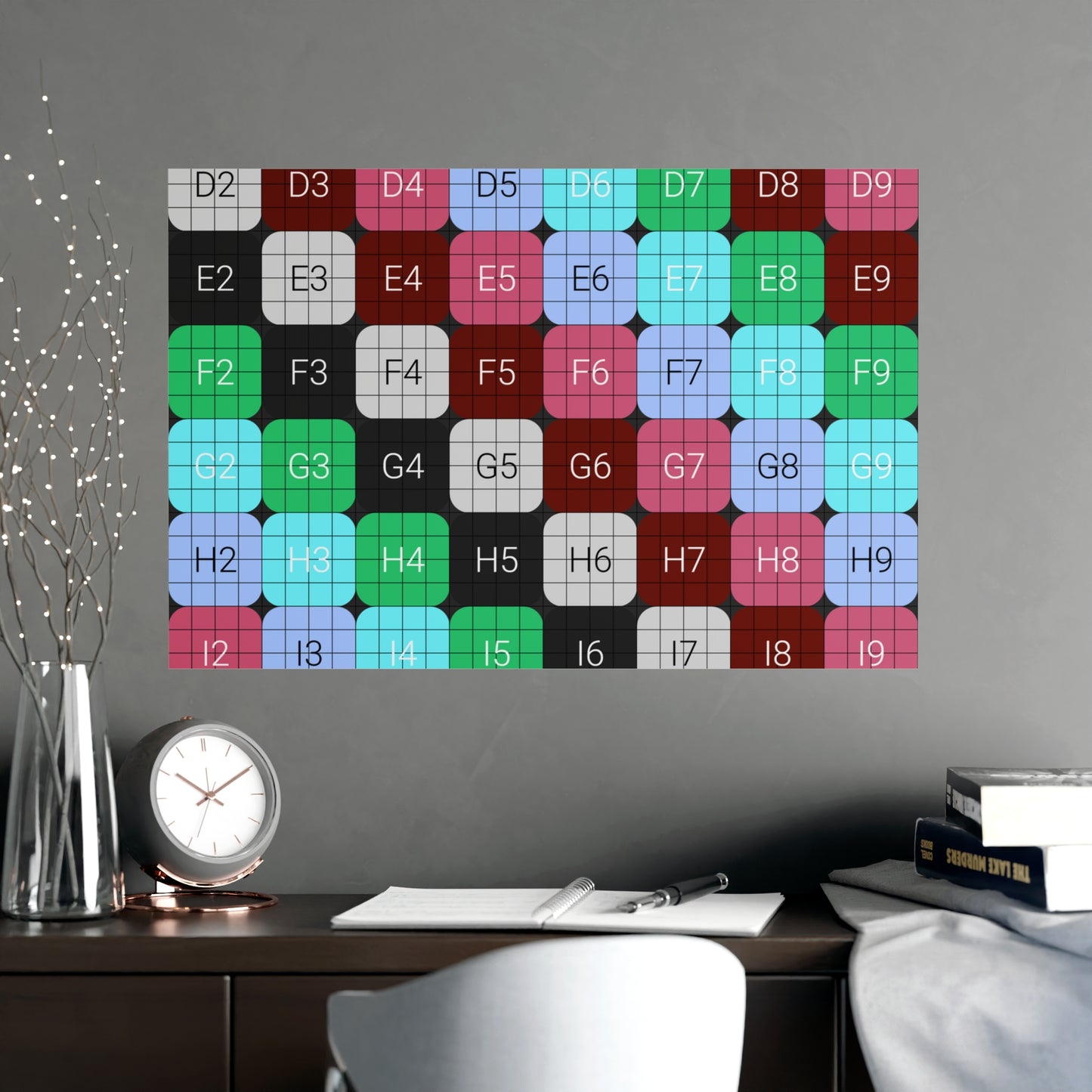 Vertical and Horizontal Matte Posters