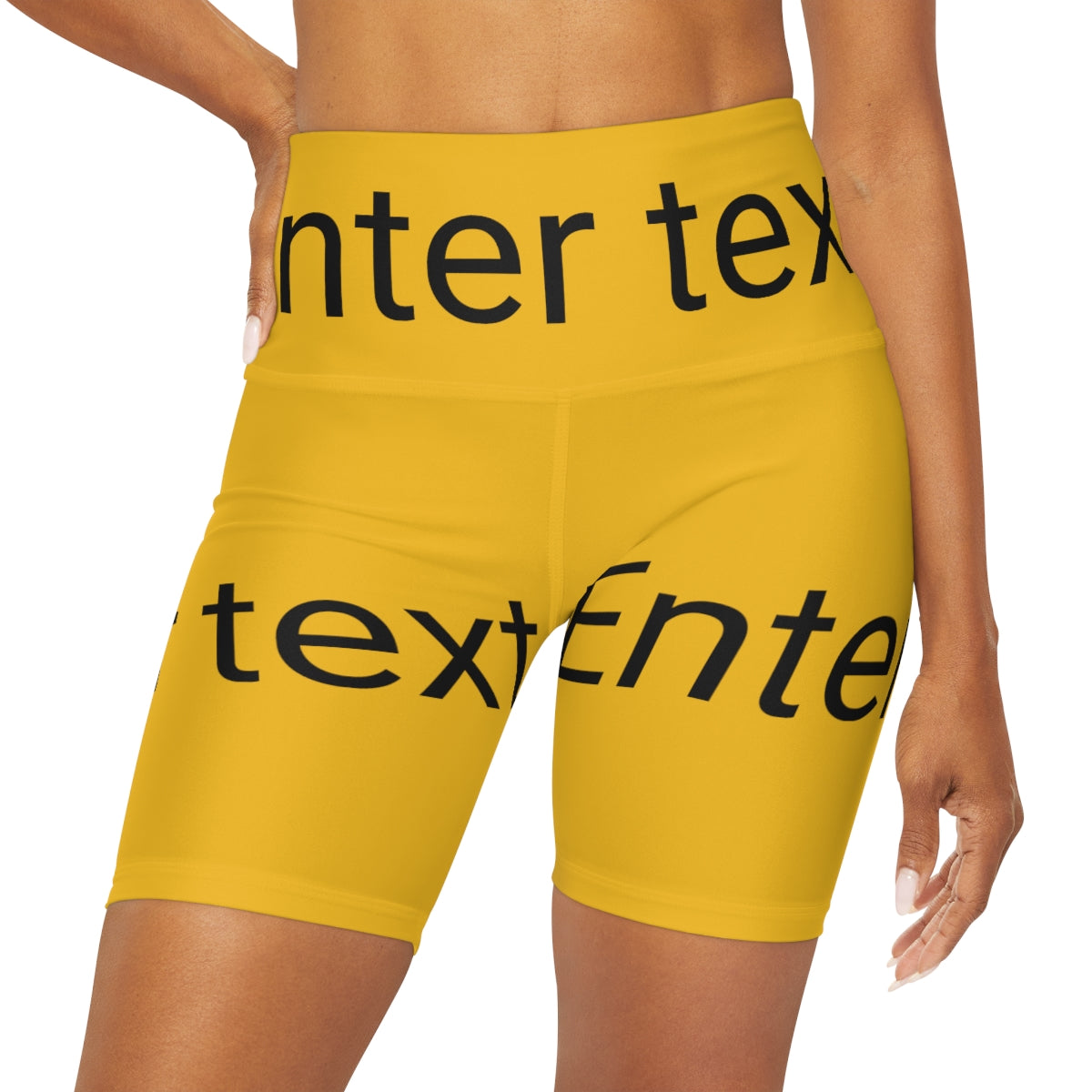 High Waisted Yoga Shorts