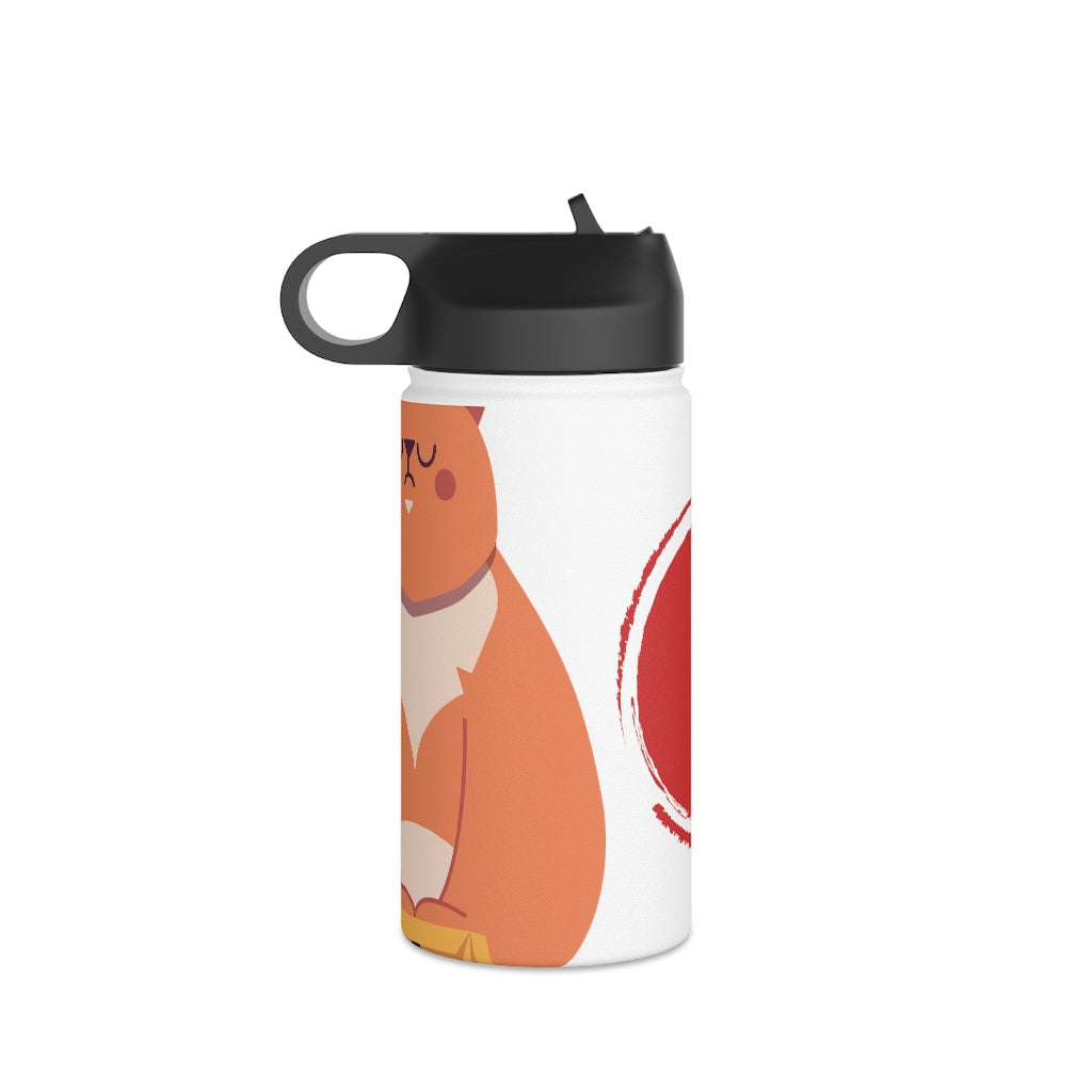 Stainless Steel Water Bottle, Standard Lid