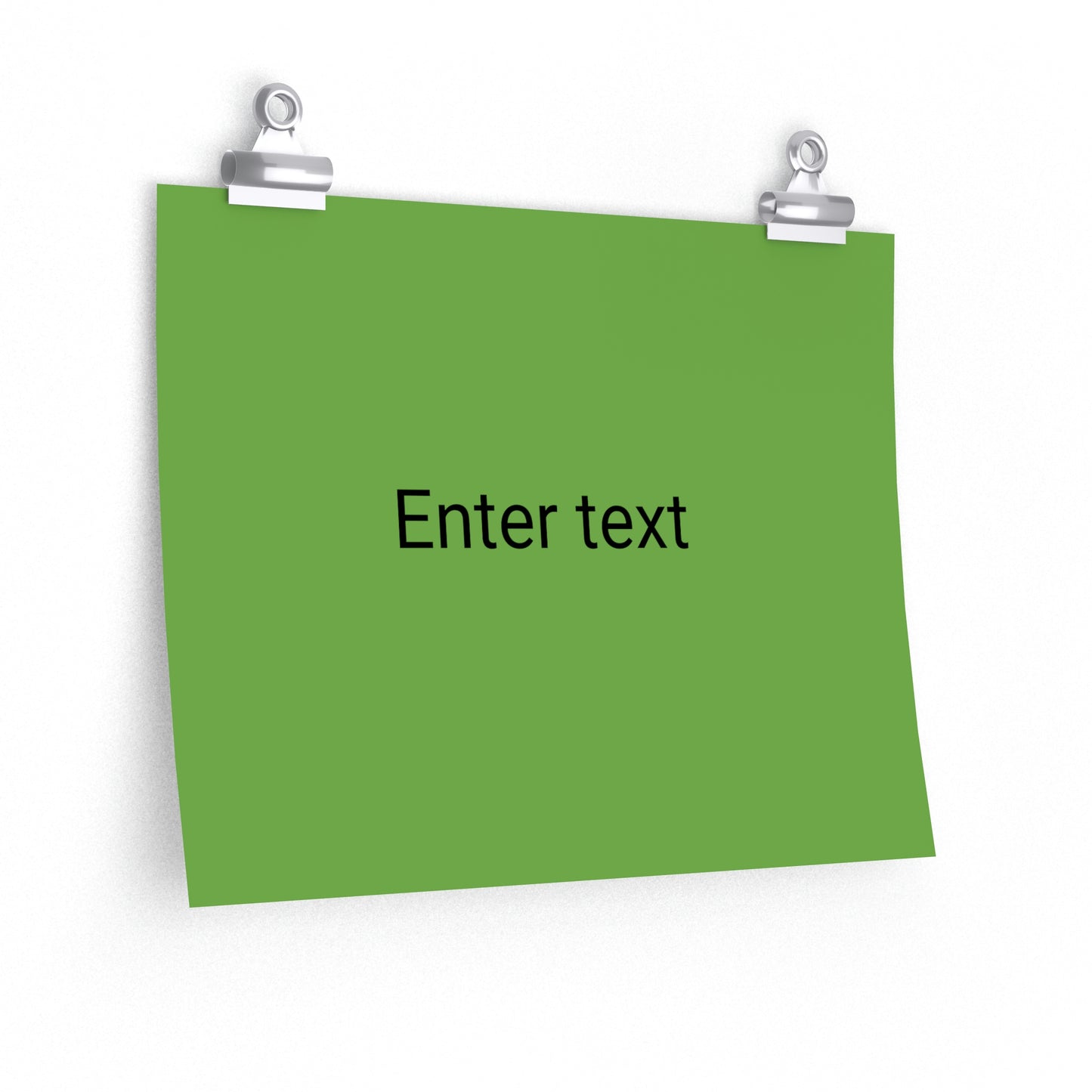 Premium Matte horizontal posters