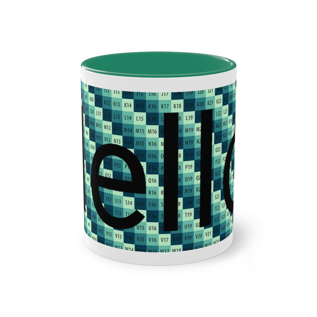 Two-Tone Coffee Mug, 11oz