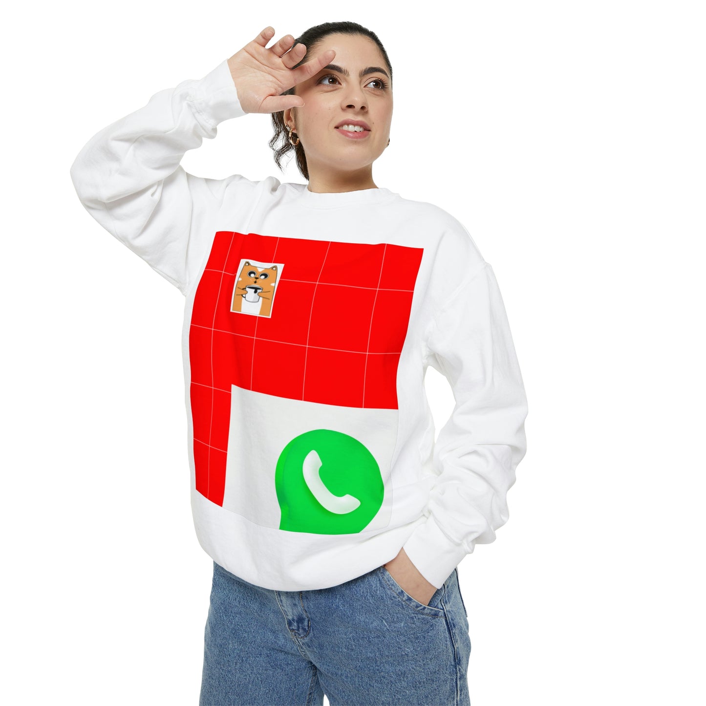 Unisex Garment-Dyed Sweatshirt