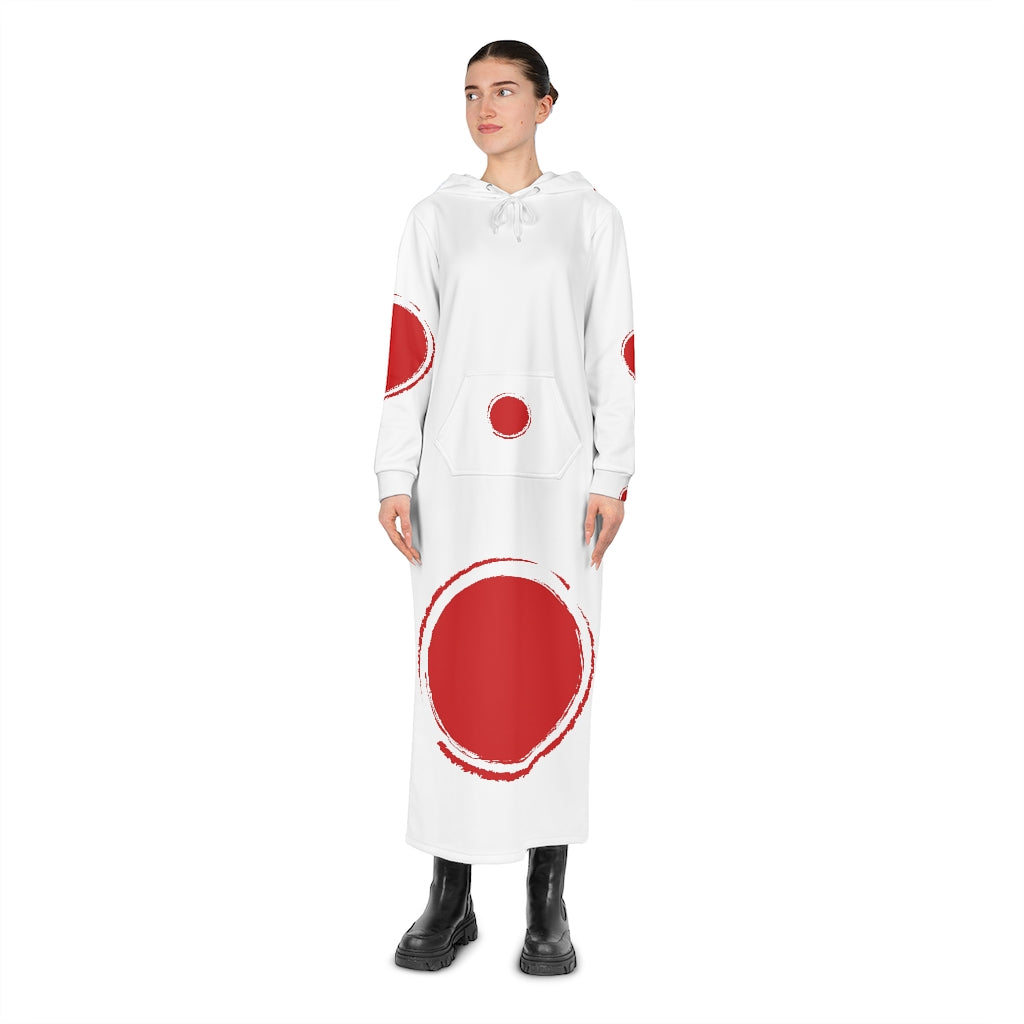 Long Hoodie Dress (AOP)