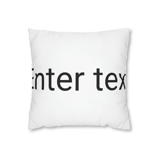 Spun Polyester Pillowcase