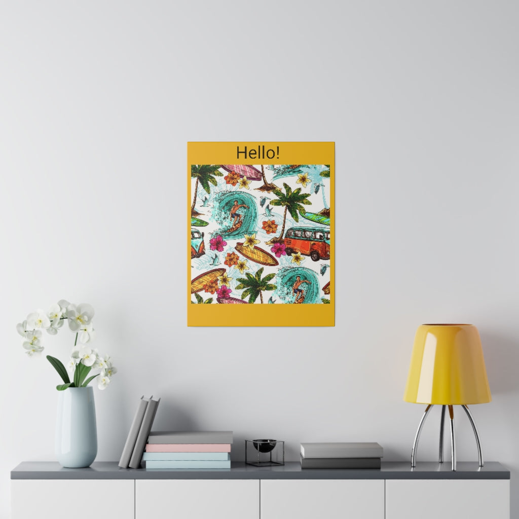 Matte Canvas, Stretched