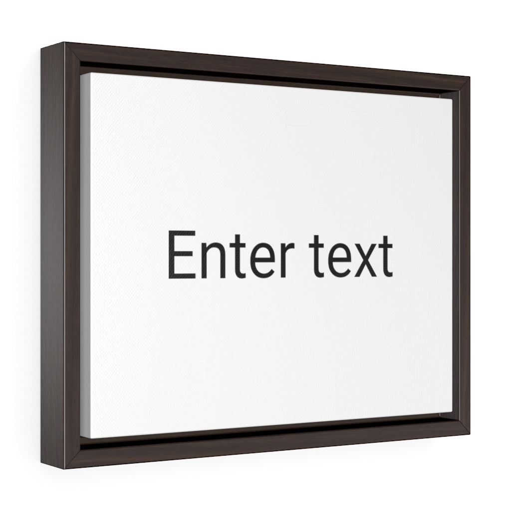 Gallery Canvas Wraps, Horizontal Frame