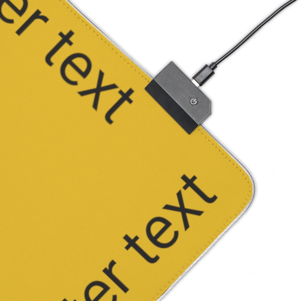 LED Gaming Mouse Pad