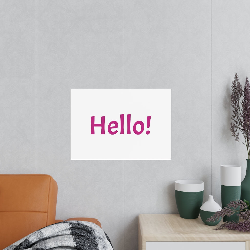 Portrait and Landscape Posters