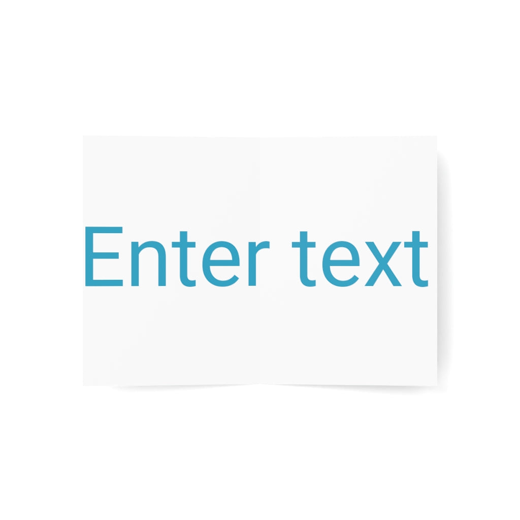 Folded Greeting Cards (1, 10, 30, and 50pcs)