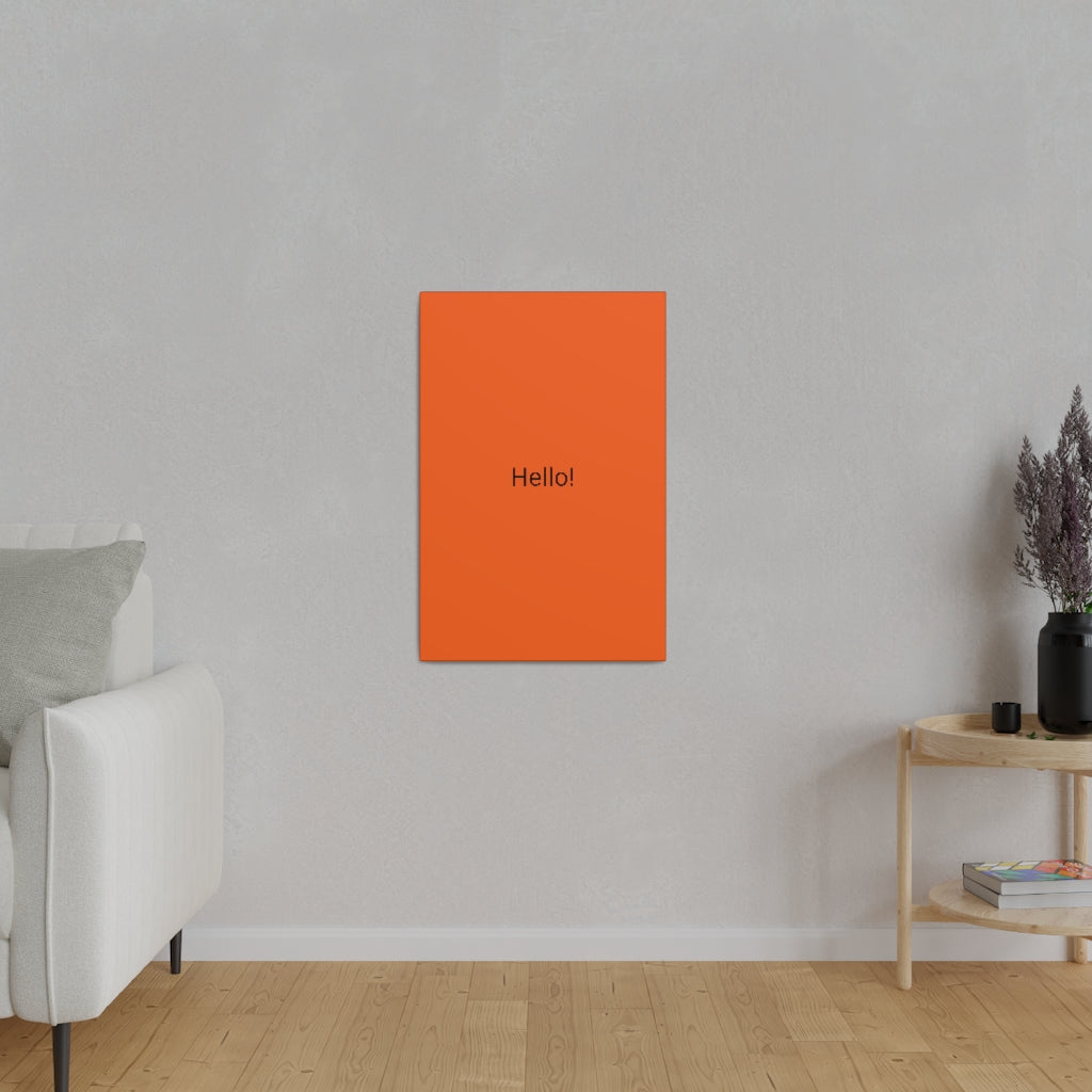 Matte Canvas, Stretched