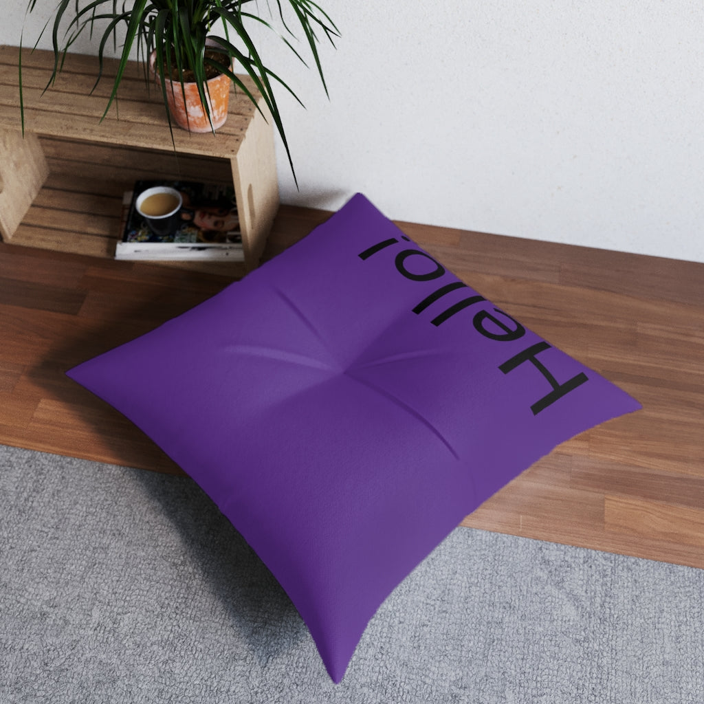 Tufted Floor Pillow, Square