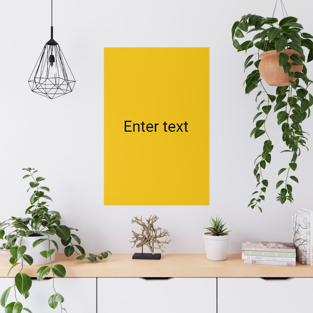 Premium Matte Posters