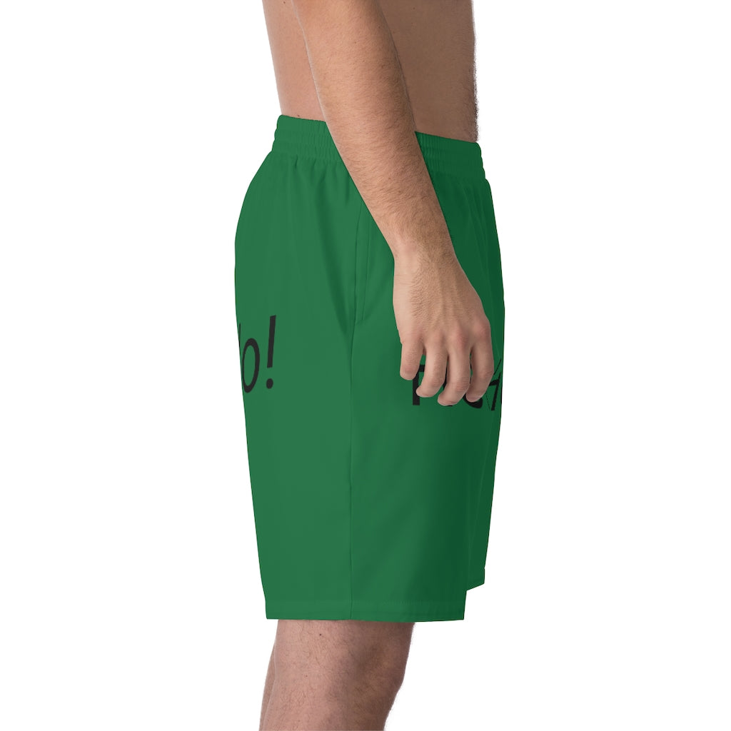 Men's Elastic Beach Shorts (AOP)
