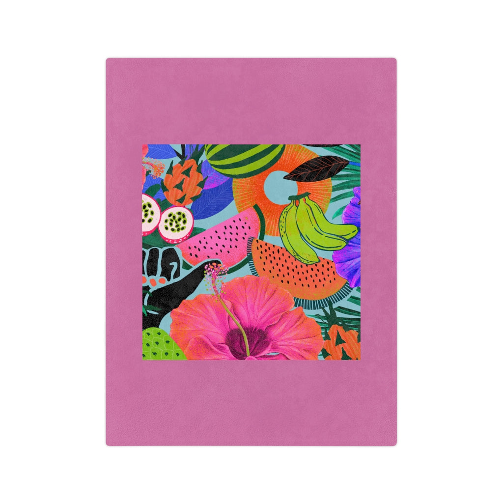 Velveteen Minky Blanket