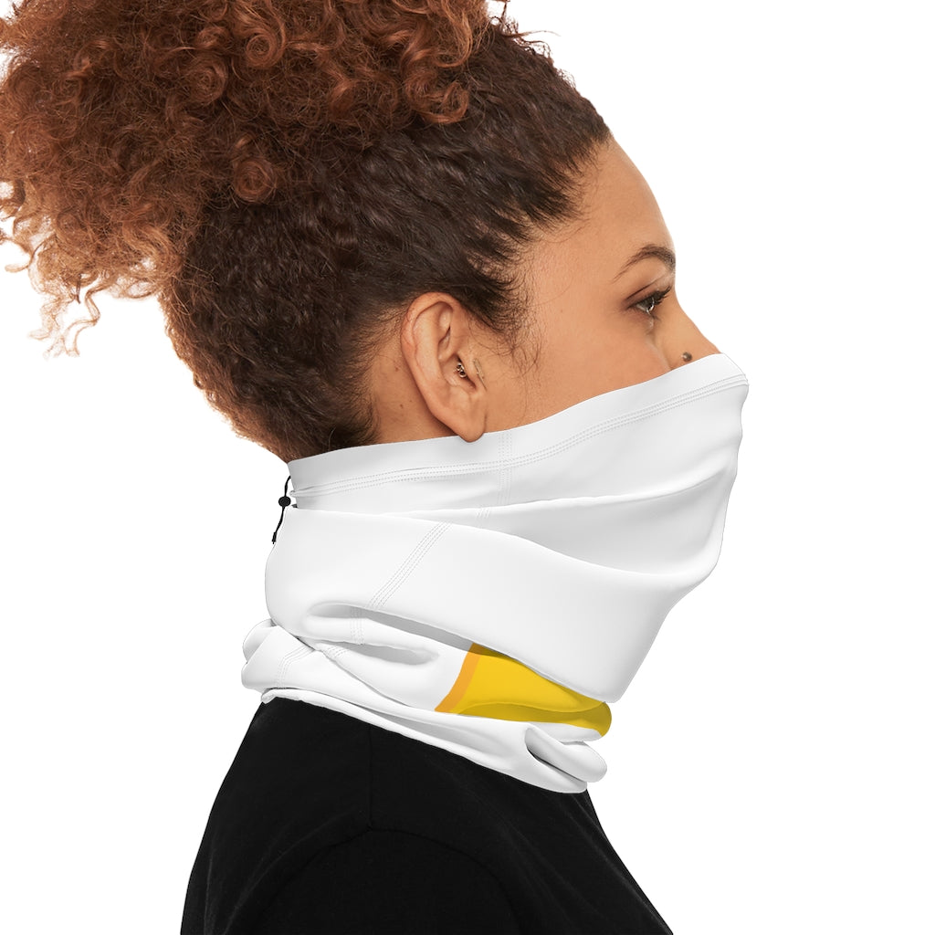 Winter Neck Gaiter With Drawstring
