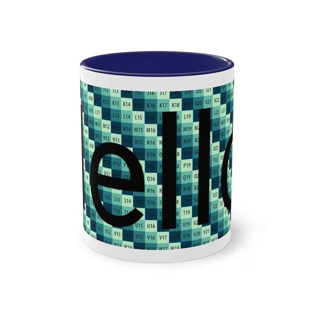 Two-Tone Coffee Mug, 11oz