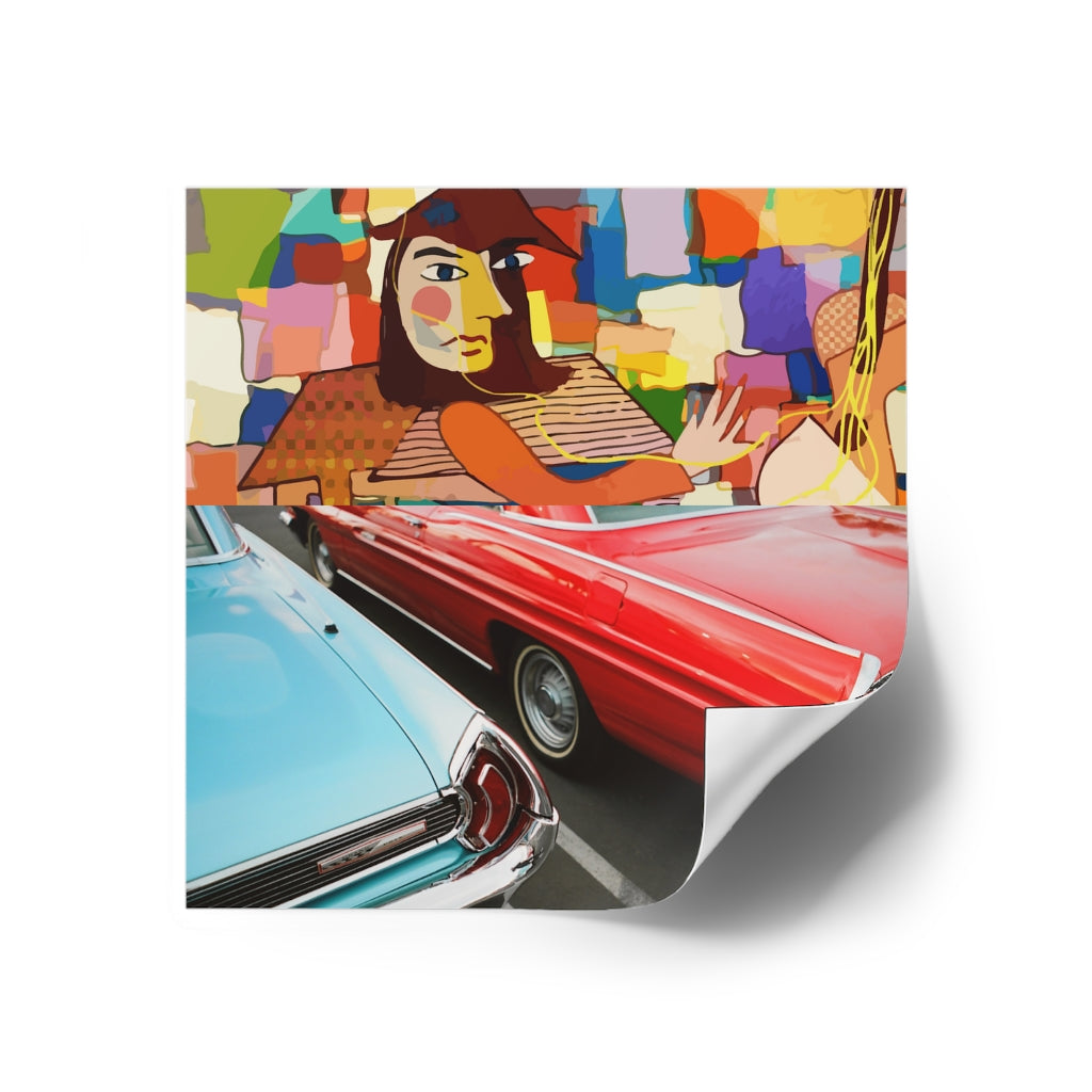 Laminate Stickers, Square