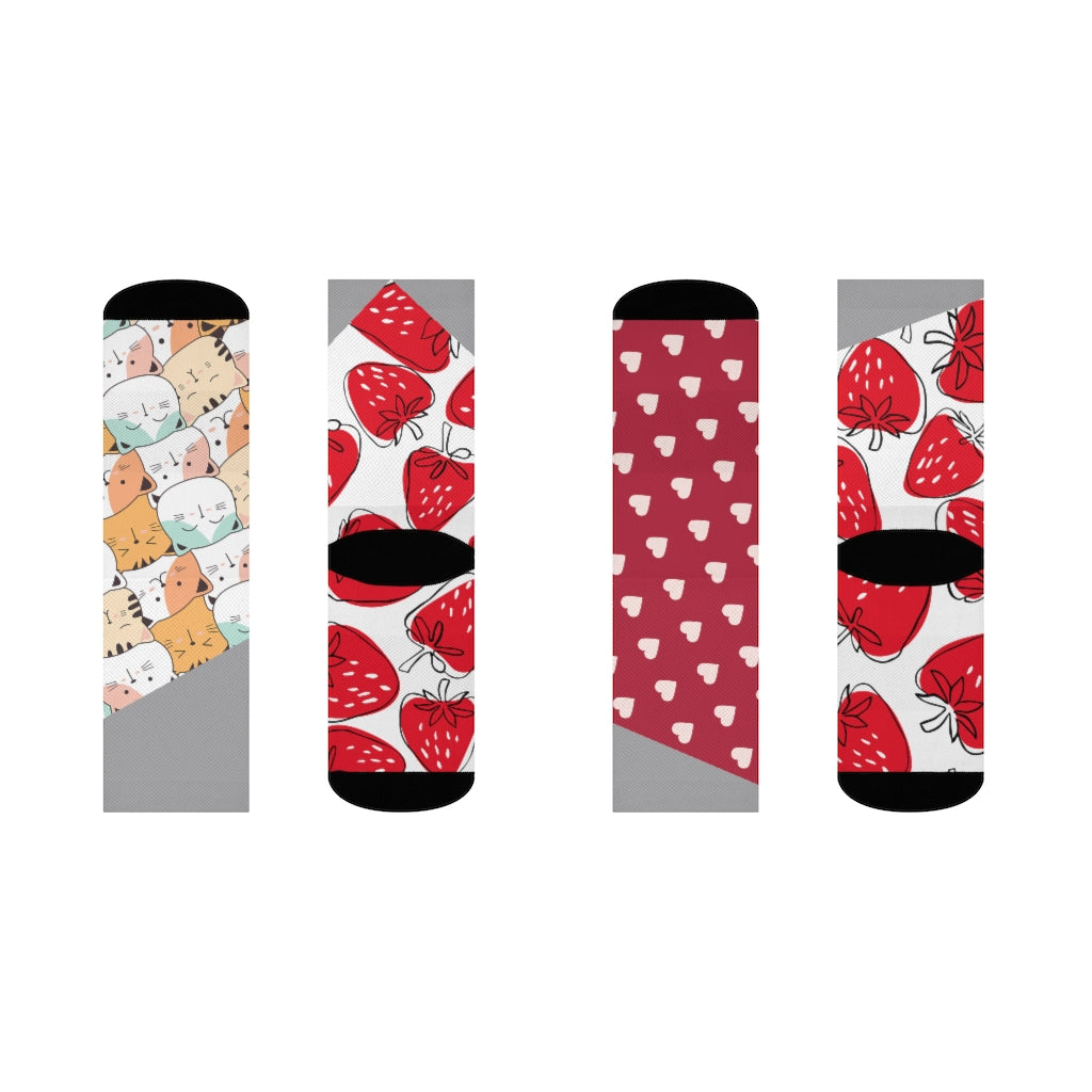 Sublimation Crew Socks