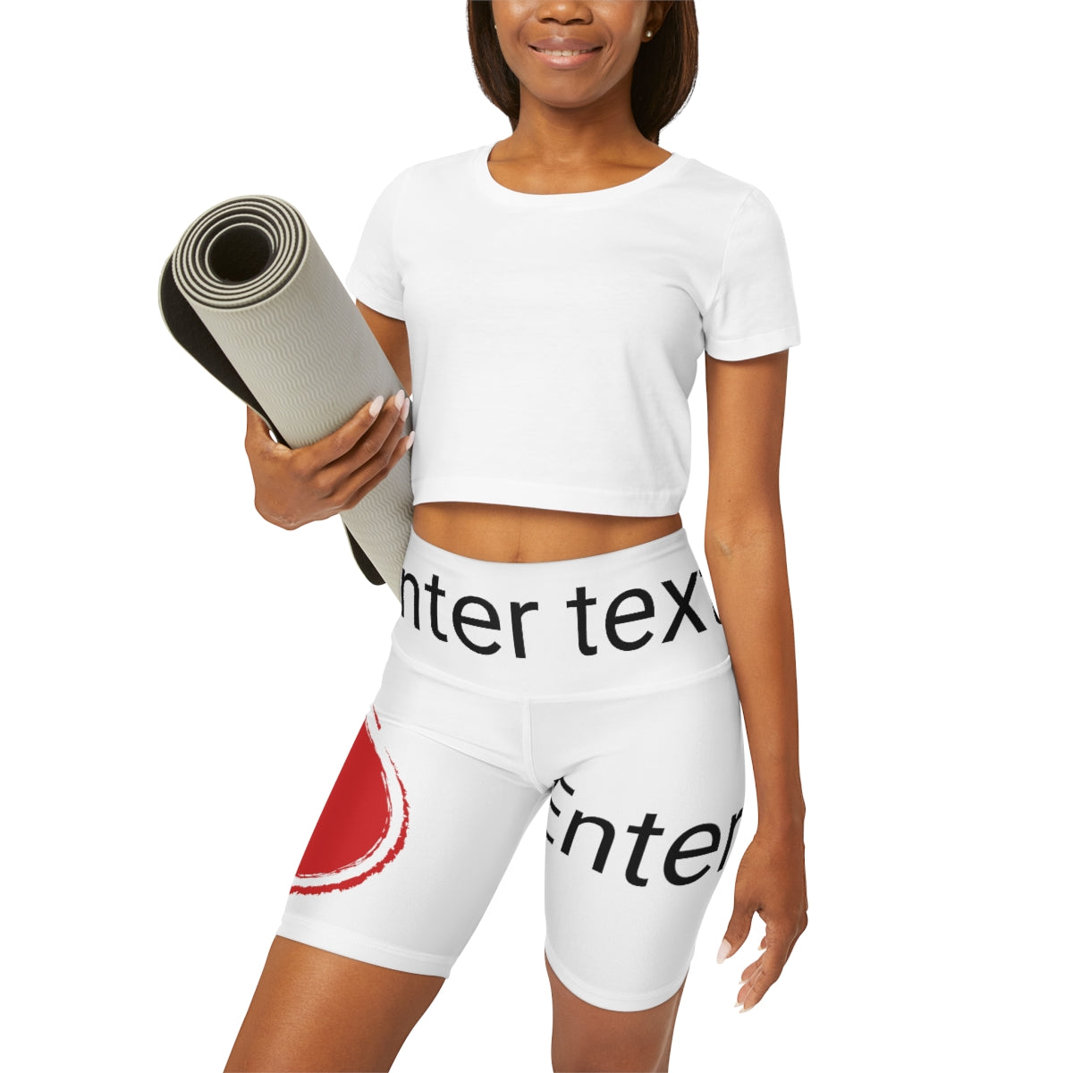 High Waisted Yoga Shorts