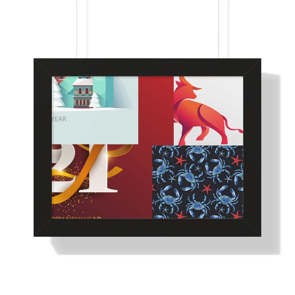 Framed Horizontal Poster