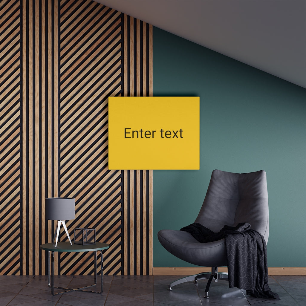 Satin Canvas Stretched