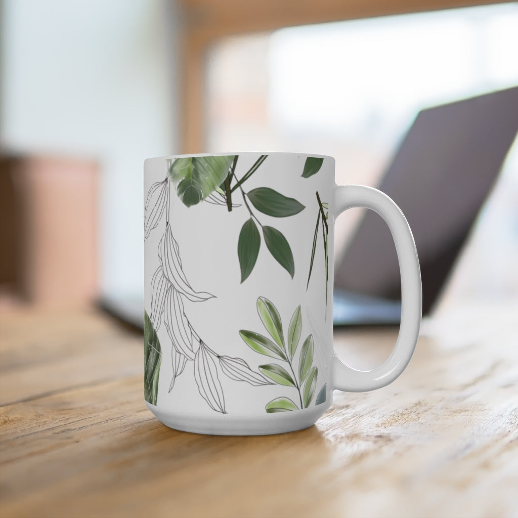 Large Ceramic Mug, 15oz