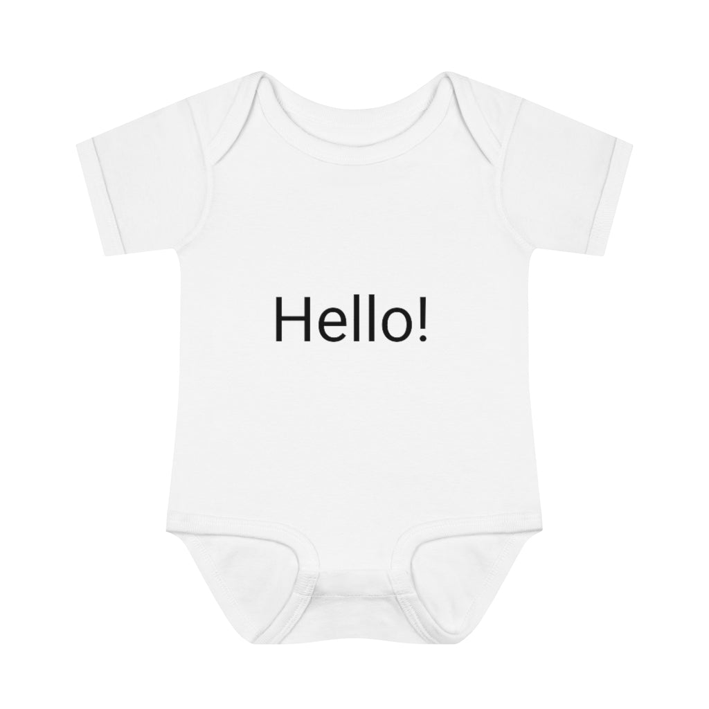 Infant Baby Rib Bodysuit