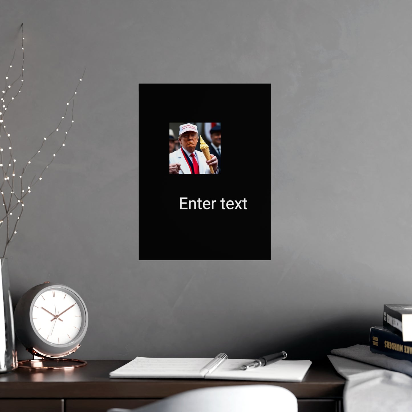 Vertical and Horizontal Matte Posters