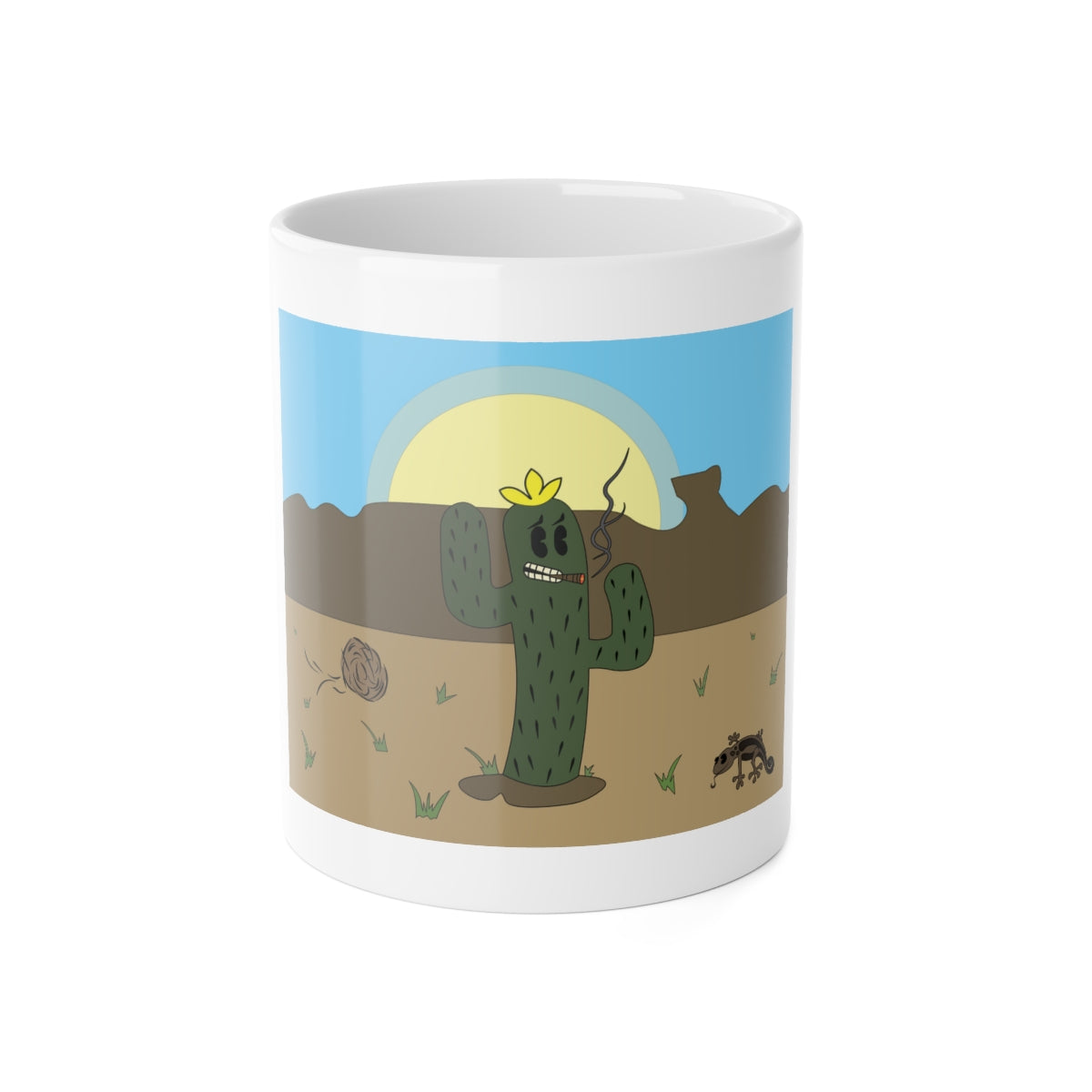 White Ceramic Mug, 11oz